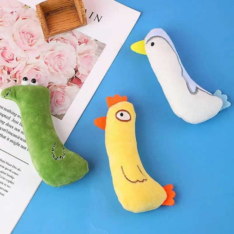 Catnip animaux de compagnie jouets chats fournitures pour mignon chat jouets chiot chaton dents Grinding chat peluche Thum