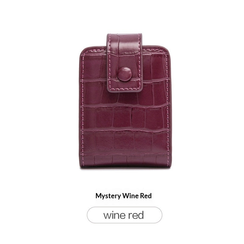 Sac de maquillage portable sur la route élégant pour le design féminin avec un miroir intégré