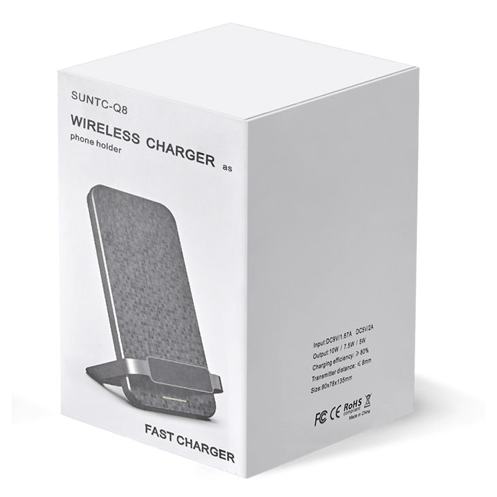 Q8 Support de chargeur sans fil noir