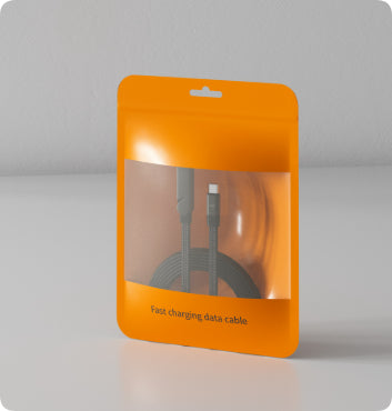 Câble de données pliable 2-en-1 de câble de charge rapide Tablette de téléphone pliable Typ
