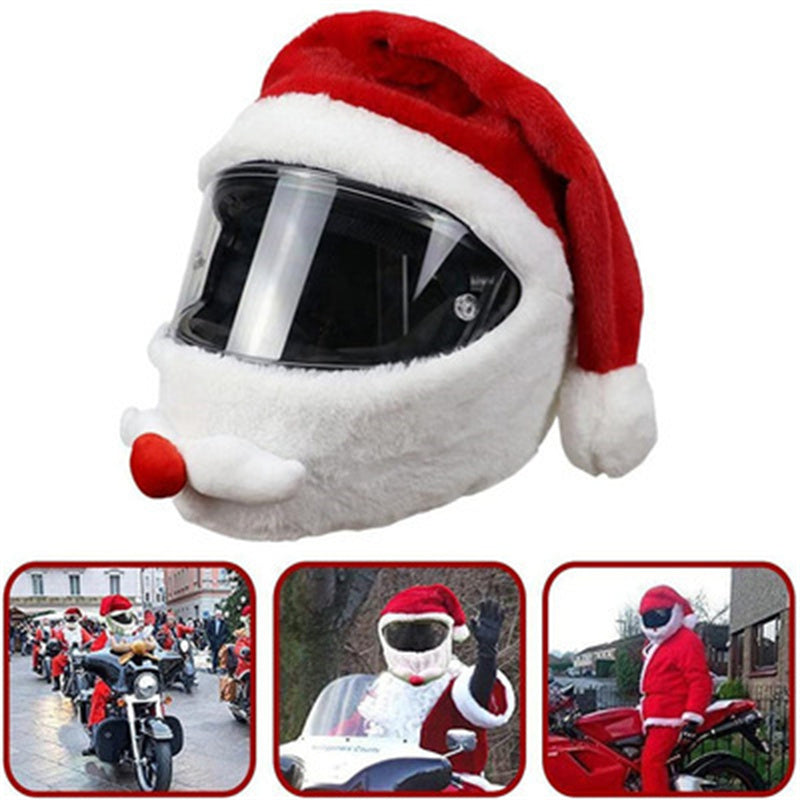 En plein air drôle Capuche de moto Santa Claus