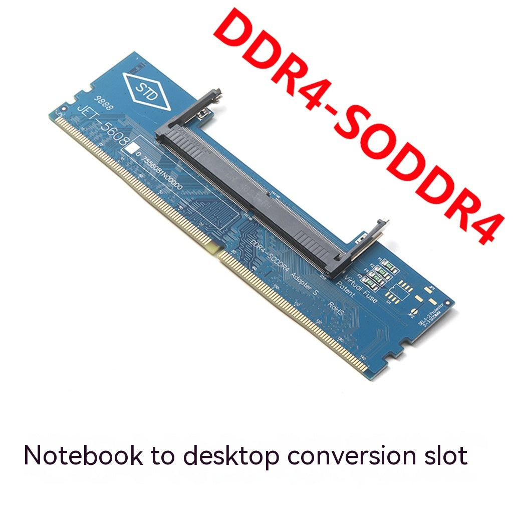 DDR4 Carte d'adaptateur pour ordinateur portable vers le bureau 4 génération Carte de protection de test DDR3