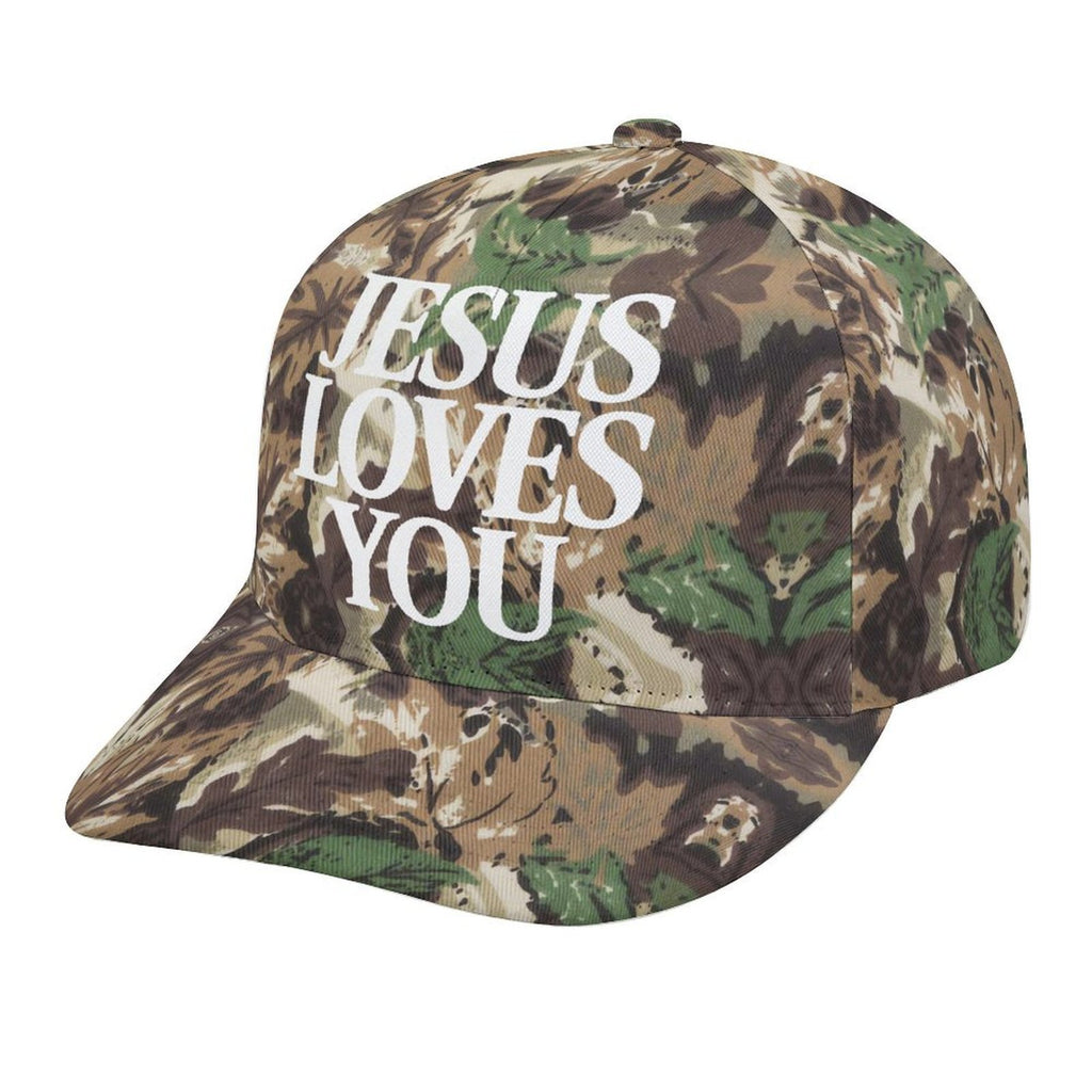 Bouchon imprimé polyvalent créatif avec un brim style baseball