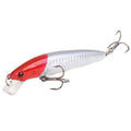 Lure Minnow avec des perles en rotin flottant en plastique Lure Artificial Bait