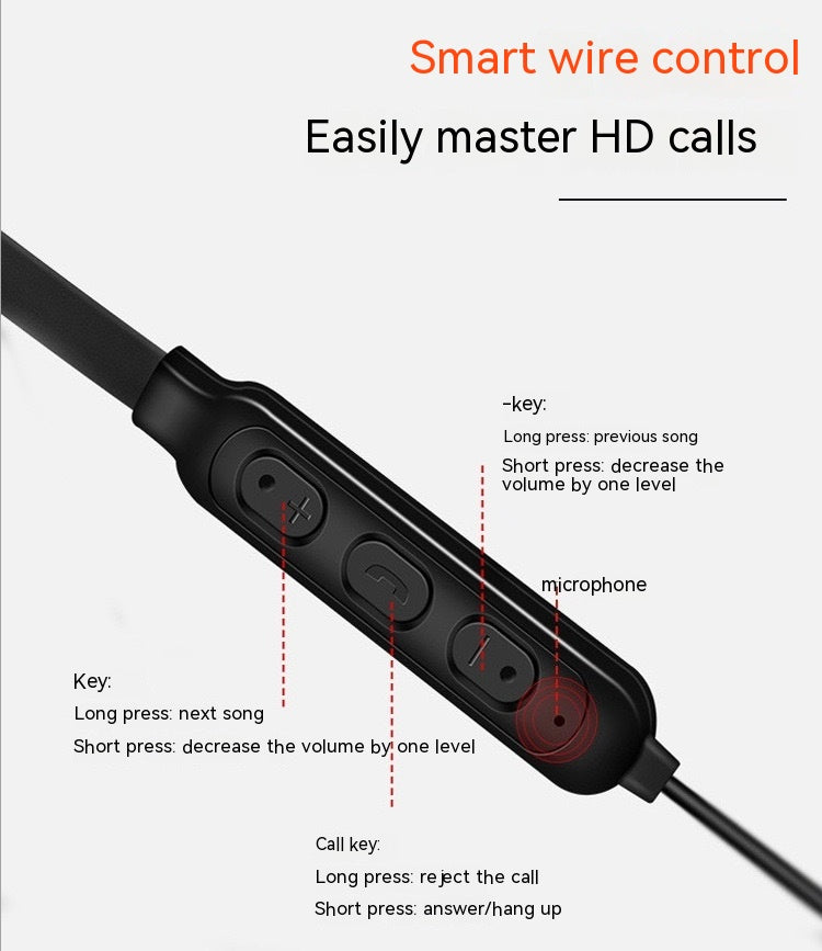Bluetooth Stereo Sports Halter Headset