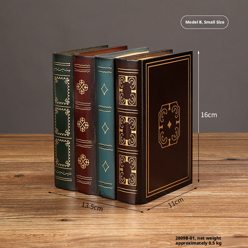 Rétro faux livre ornements-B modèle petite-1 pièce