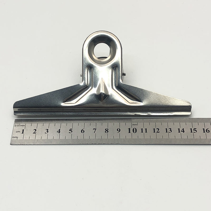 410 Metal Clip-Thin Model-Silver-15 * 7.3 *4.75cm-1 pièce