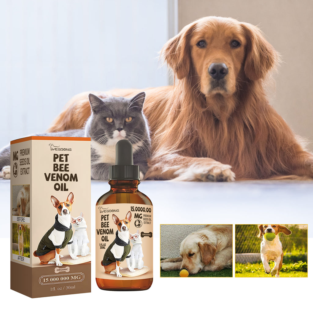 Huile de joint d'abeille pour chiens et chats