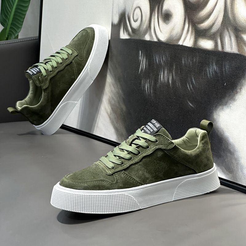 Automne Hommes Respirant Plus Taille 46 Platform Sneakers All-matching Mode Casual Sp