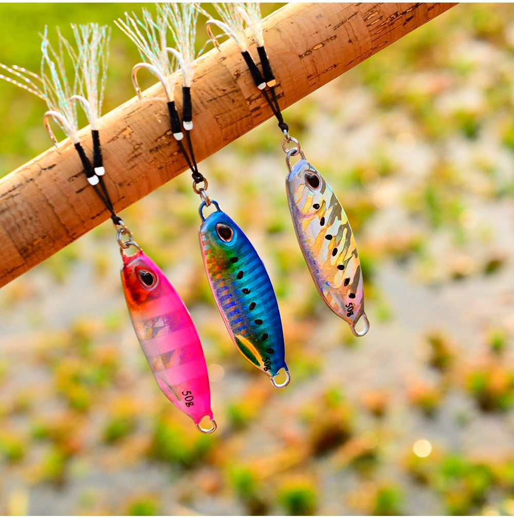 10-couleur à laminage lent plaque de pêche Lure Simulation Fausse Fait Équipement de pêche