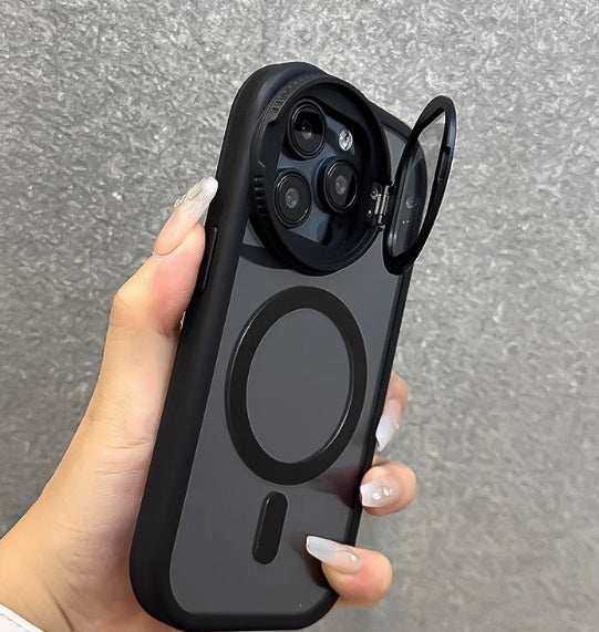 Convient pour 15 cas de téléphone mobile Lens Creative Film Bracket Clamshell Full Cover Portable