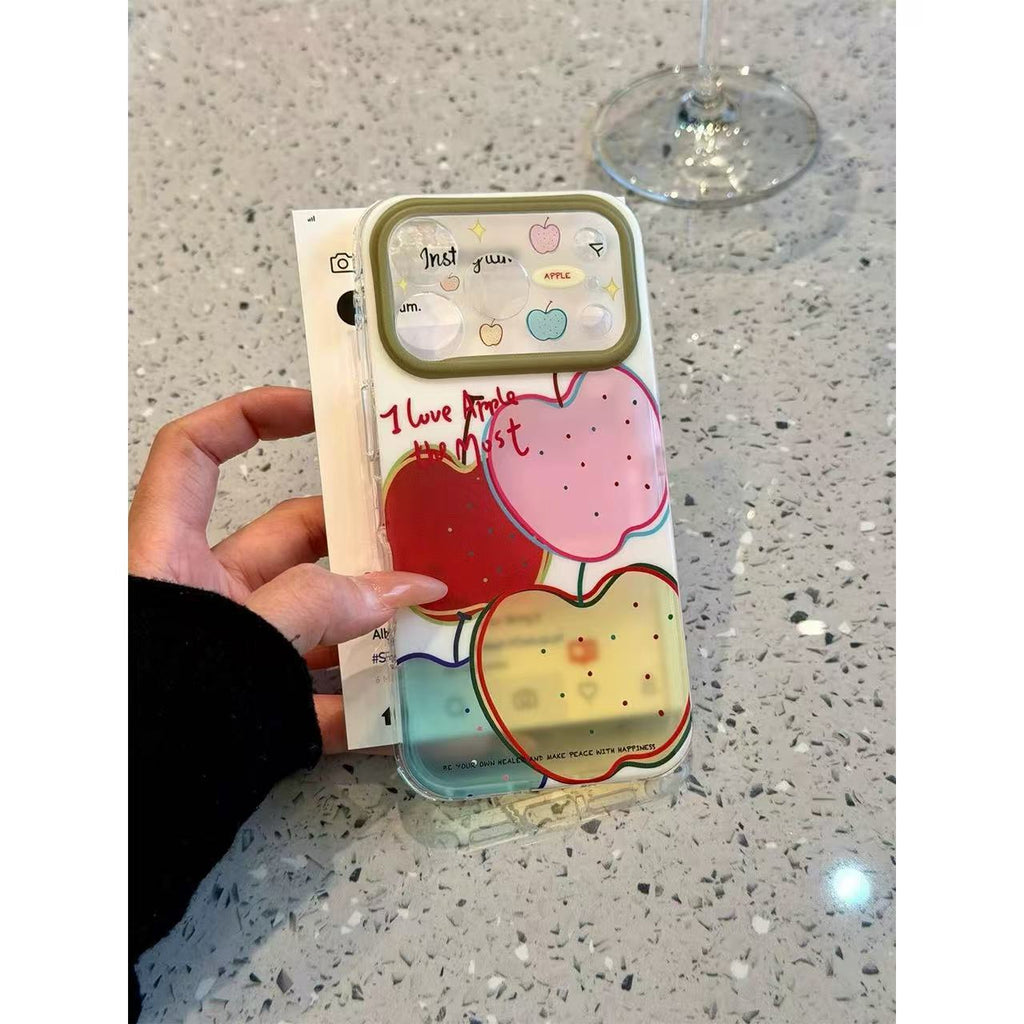 Case de téléphone Graffiti de style Instagram couleur dopamine