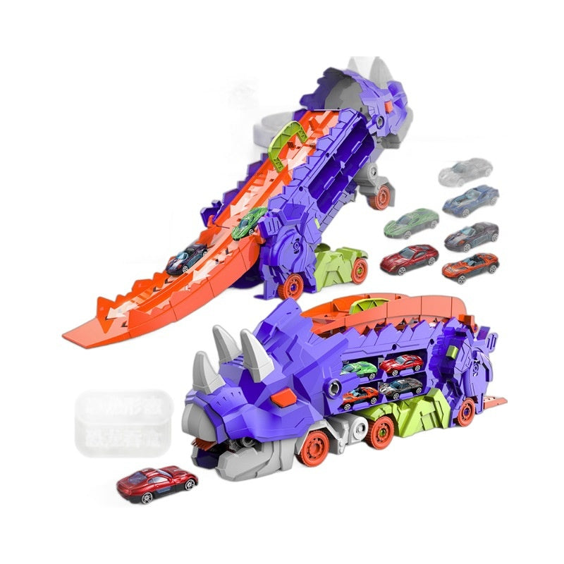 Shifting Shapes Triceratops Folding Toy Set