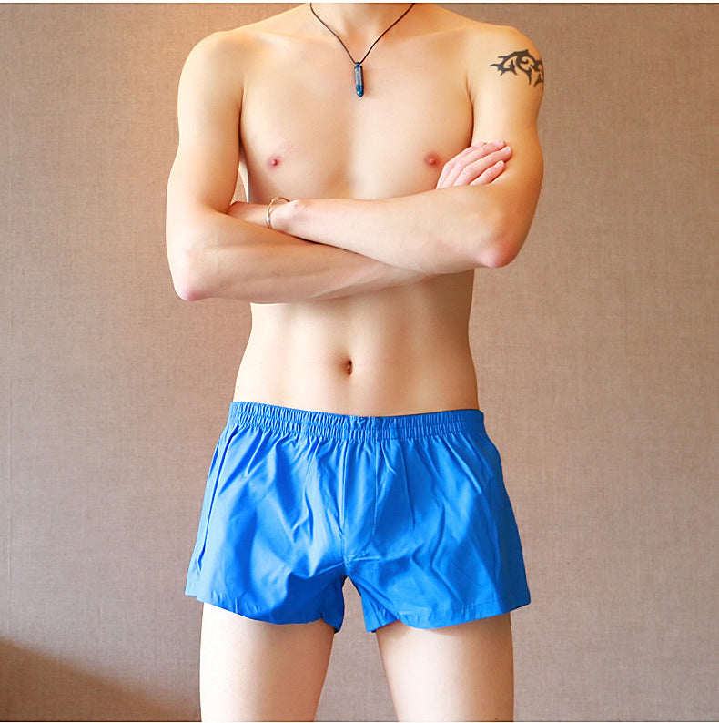Sous-vêtements masculins Double couche Boxer antibactérien modal