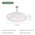 Télécommande E27 Vis réglable chambre à coucher aromathérapie Petit ventilateur lampe