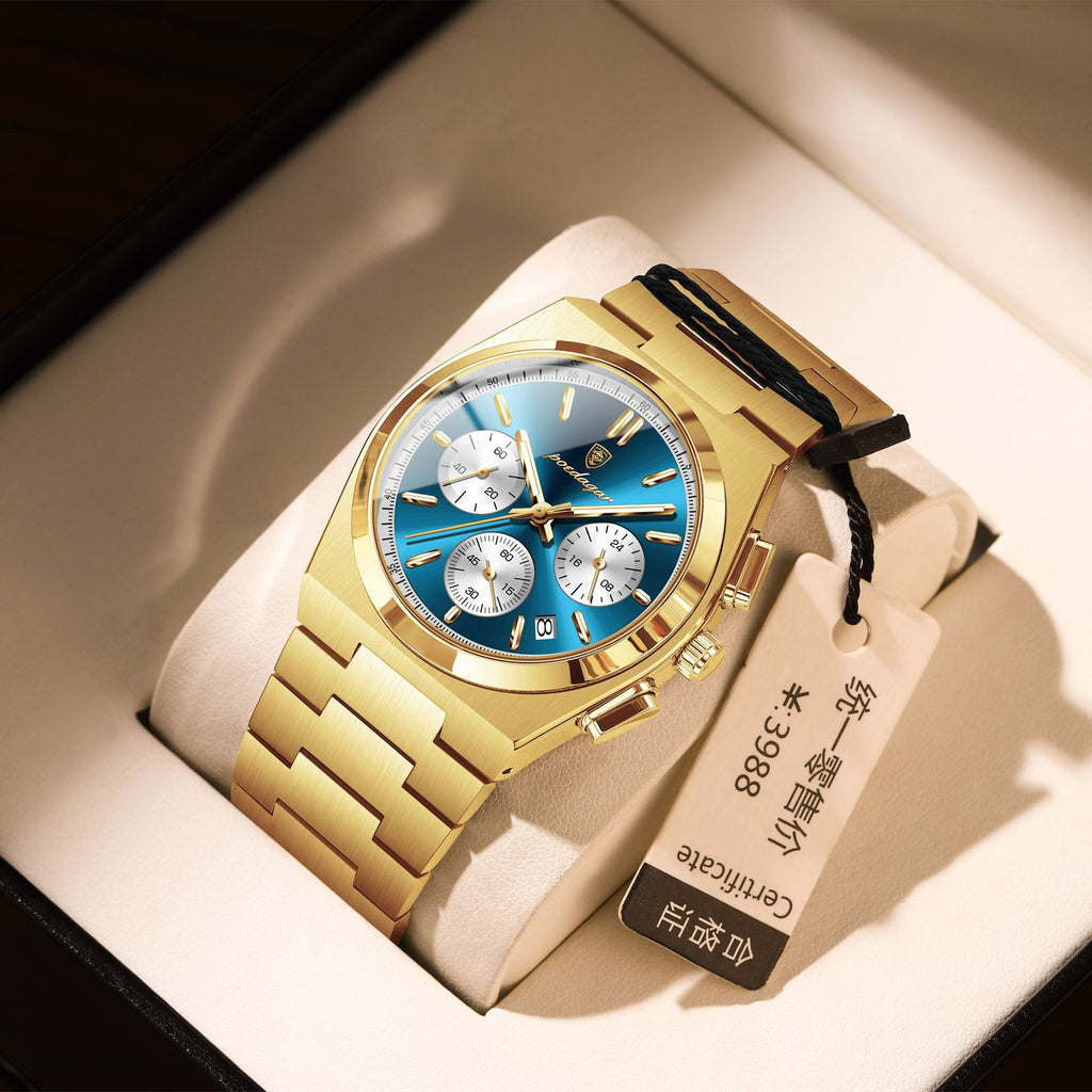 Homme Imperméable Multifonctionnel Lumineux Montre ultra-mince