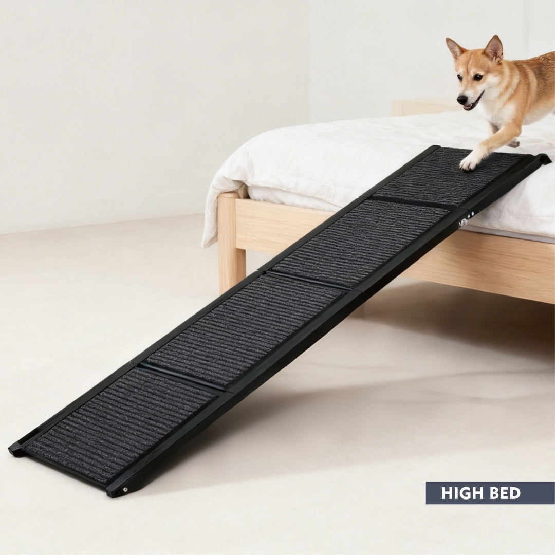 Rampe de chien pour voiture 71 longue et 19.3 large rampes de chien portable pour grands chiens avec rug S non-dérapant