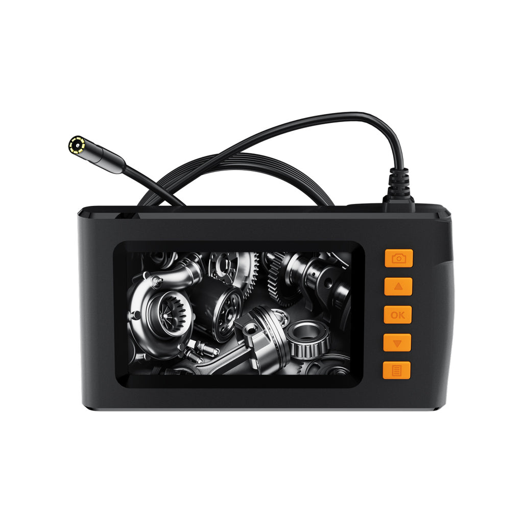 4.3 Verres doubles de pouce Caméra endoscope avec lumière