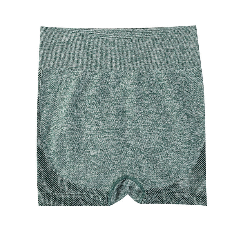 Short de yoga Honey Hip High-waist Séchage rapide Seamless Waist Slimming et Hip Lifting Thre