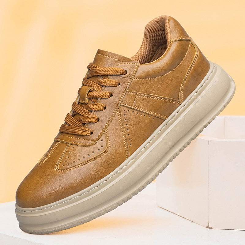 Hommes Dentelle Up Lightweight Trendy All-matching Chaussures de Board Casual