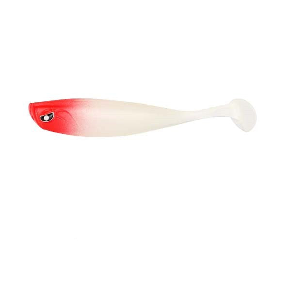 Poisson doux à queue en T 12cm 10g avec des rainures sur le dos en PVC