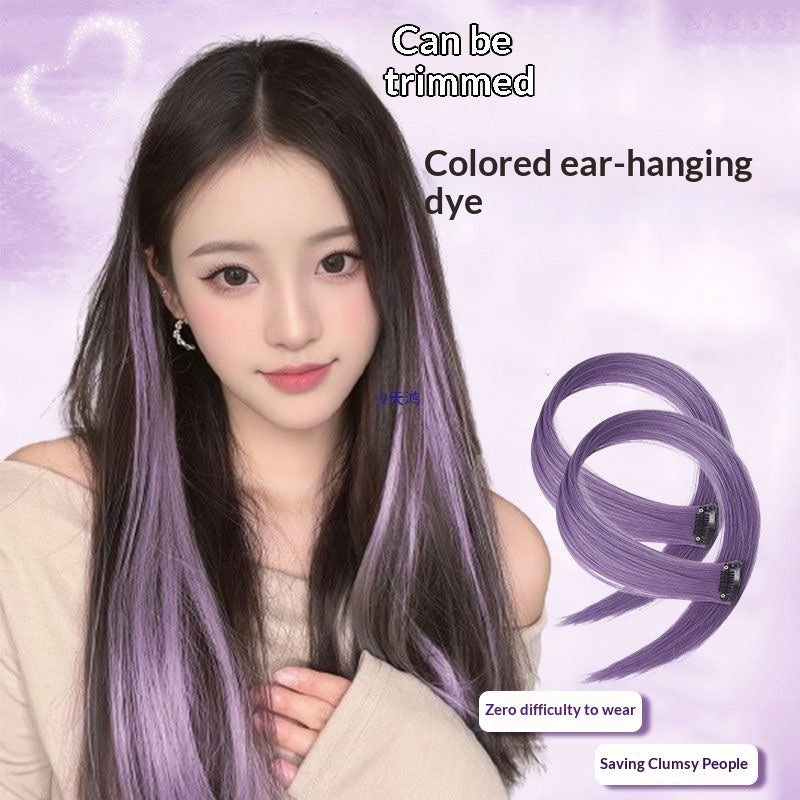 Bracelet à cheveux tressé en ruban avec Accents décoratifs