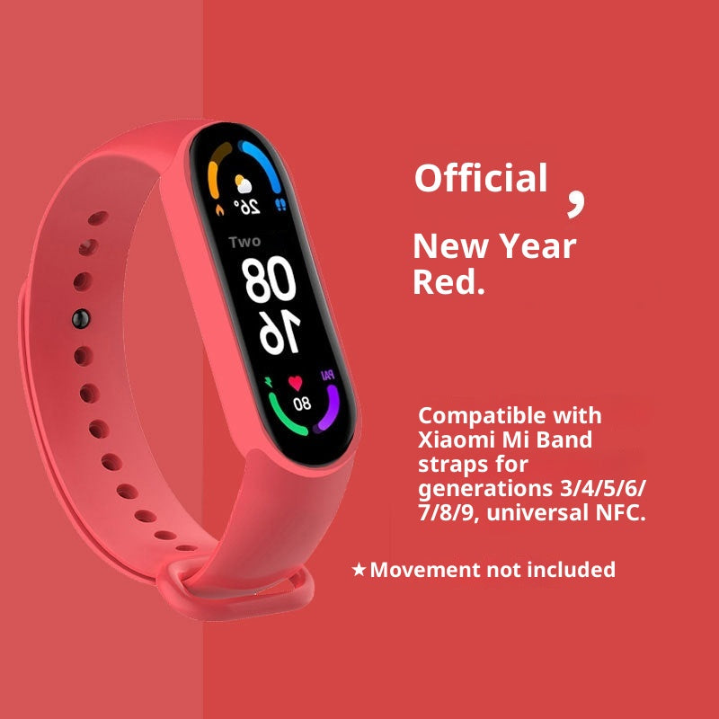 Applicable à Band 8 Bracelet TPU Split Wristband Smart