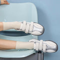 Femmes Lazy Slace Slip-On Retro Sneakers Casual Daily