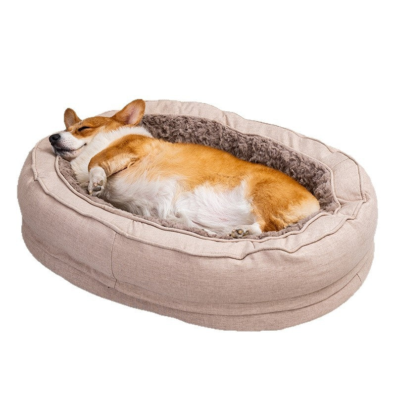 Lit pour animaux de compagnie simple et polyvalent