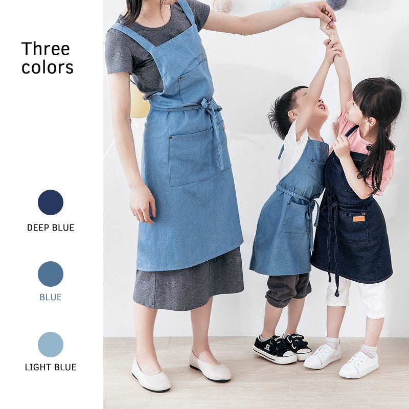 Parent-enfant Denim Tabron Baby Gown