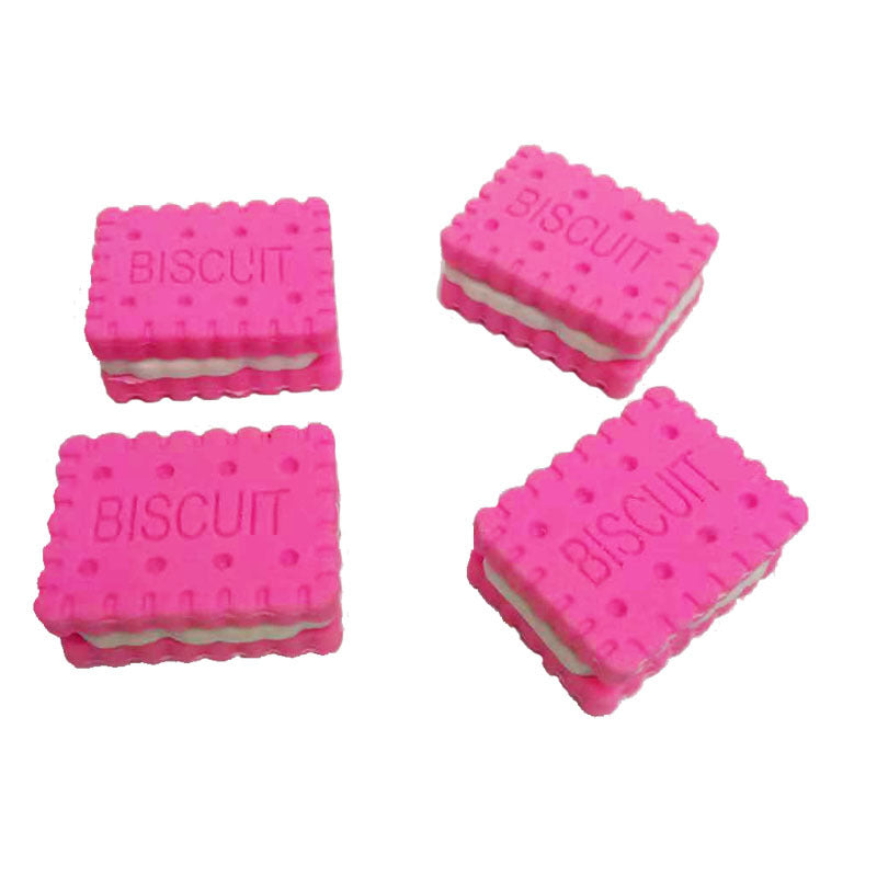 Sandwich Biscuit Shape Eraser DIY Cake alimentaire amovible
