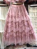 Robe de Maxi à trois niveaux pour femmes