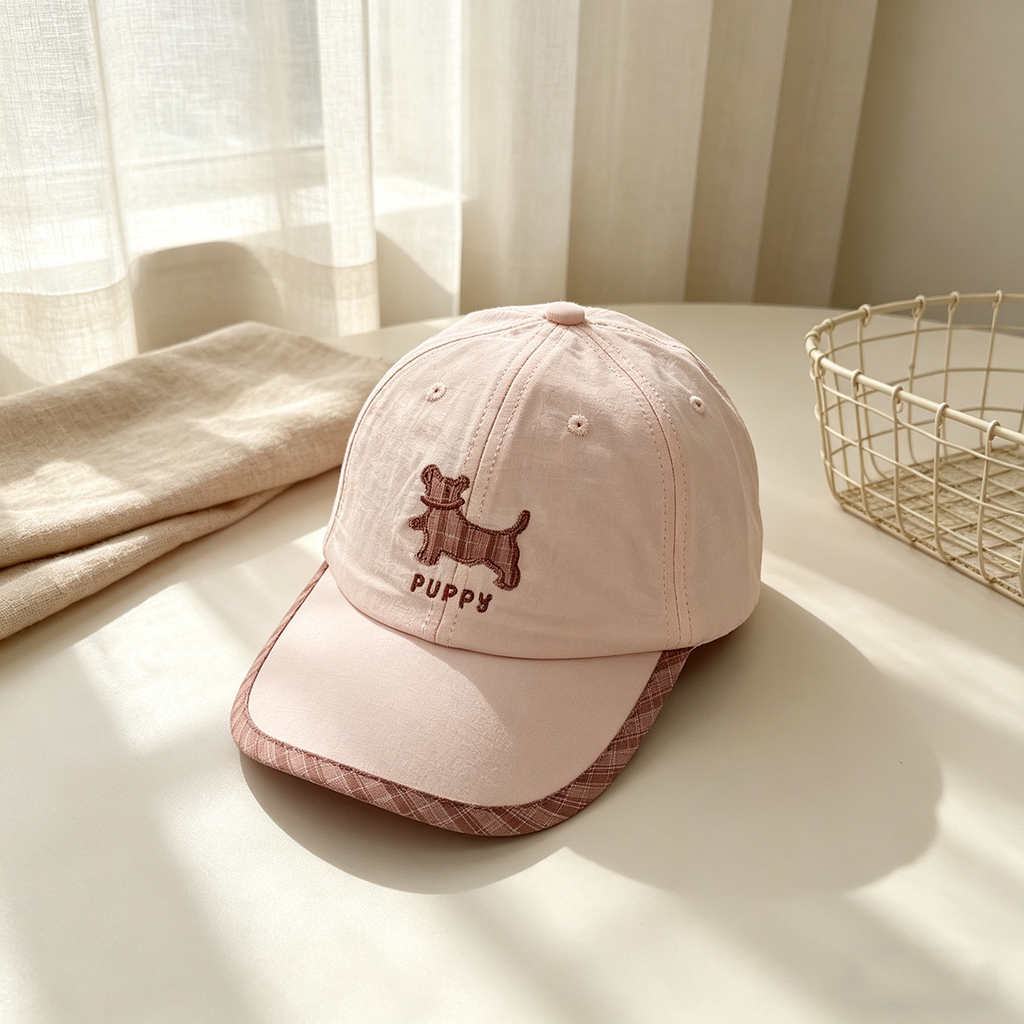 Plaid rayé unicolore pour enfants Bordé chien étanche