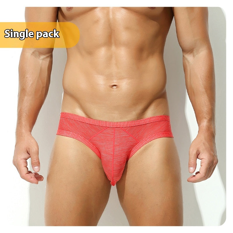 Sexy Back Hollow hommes slips faible taille sexy Trois dimensions