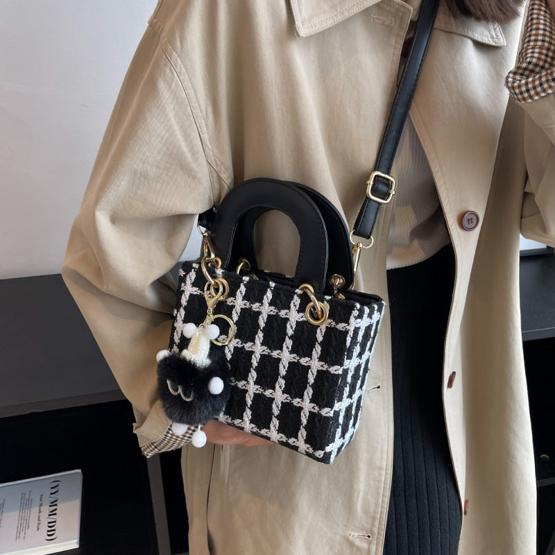 Niche Design Woolen Bag 2022 Style Sac pour femmes Autumn Internet Popular Crossbody Bag P