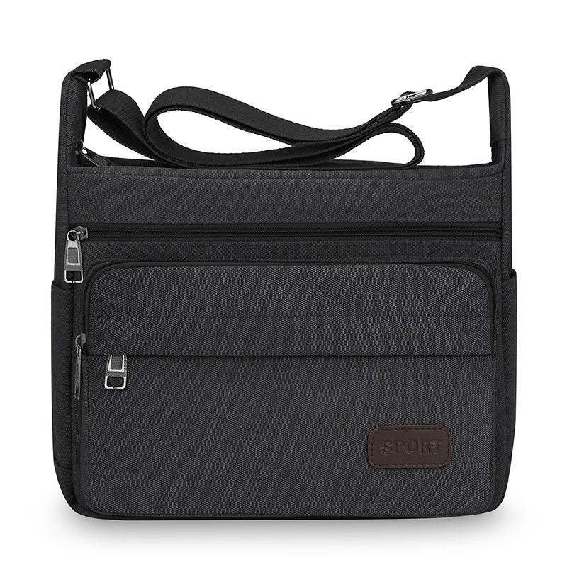 Multifonctionnel Loisirs Grand dispositif de rangement Toile Crossbody sac de voyage