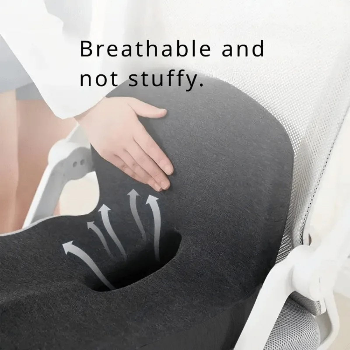 Memory Foam Seat Back Pain Support Booster Coussin Chaise Car Oreiller Lombaire