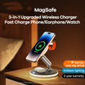 Chargeur sans fil multifonction W90 3-en-1 avec lumière