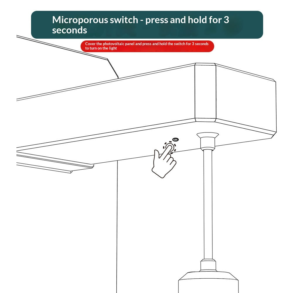 Lampe solaire murale extérieure étanche Lumière ambiante suspendue Lampe décorative Lumière solaire