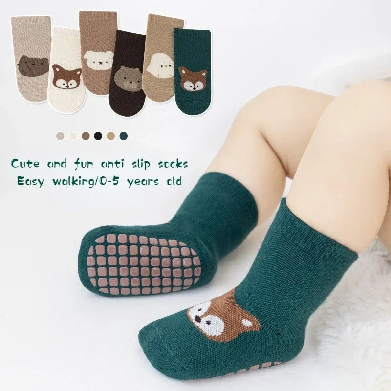 Bébé Chambre antidérapante Chaussettes en coton