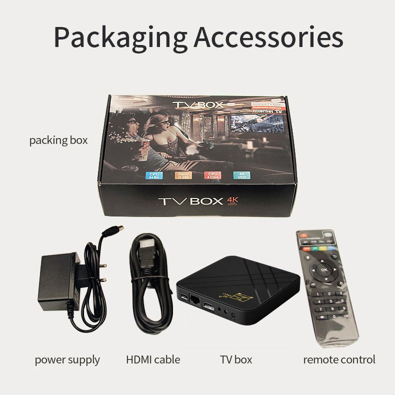 Android Set-top Box 4K TV Box HD Smart Player WiFi double bande