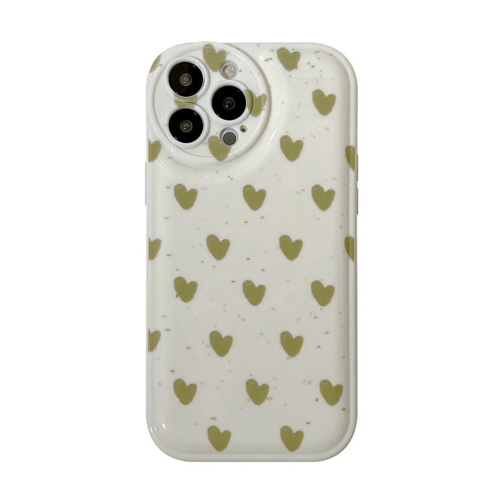 Simple Love paquet complet téléphone mobile anti-retour Silicone Shell