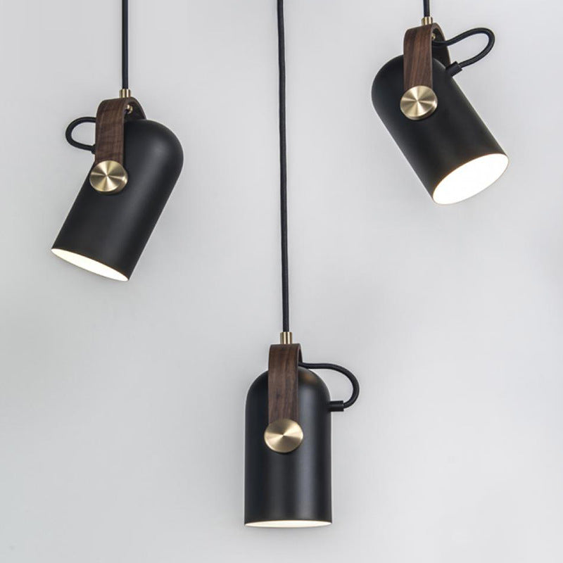 Lampe de pendentif rotative moderne minimaliste