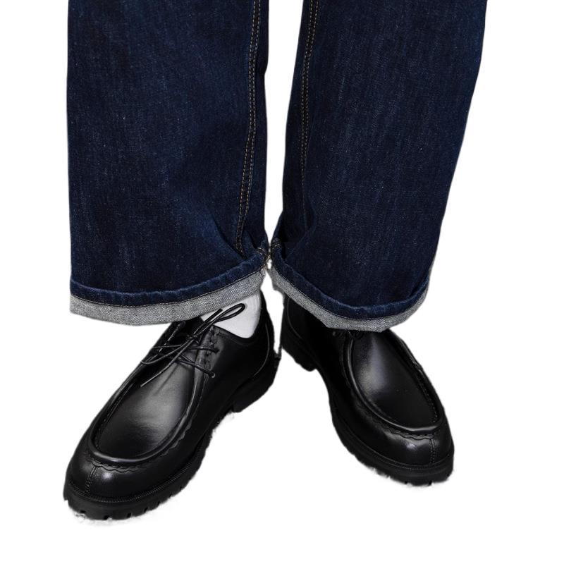 Retro Hommes Chaussures en cuir style Springautumn
