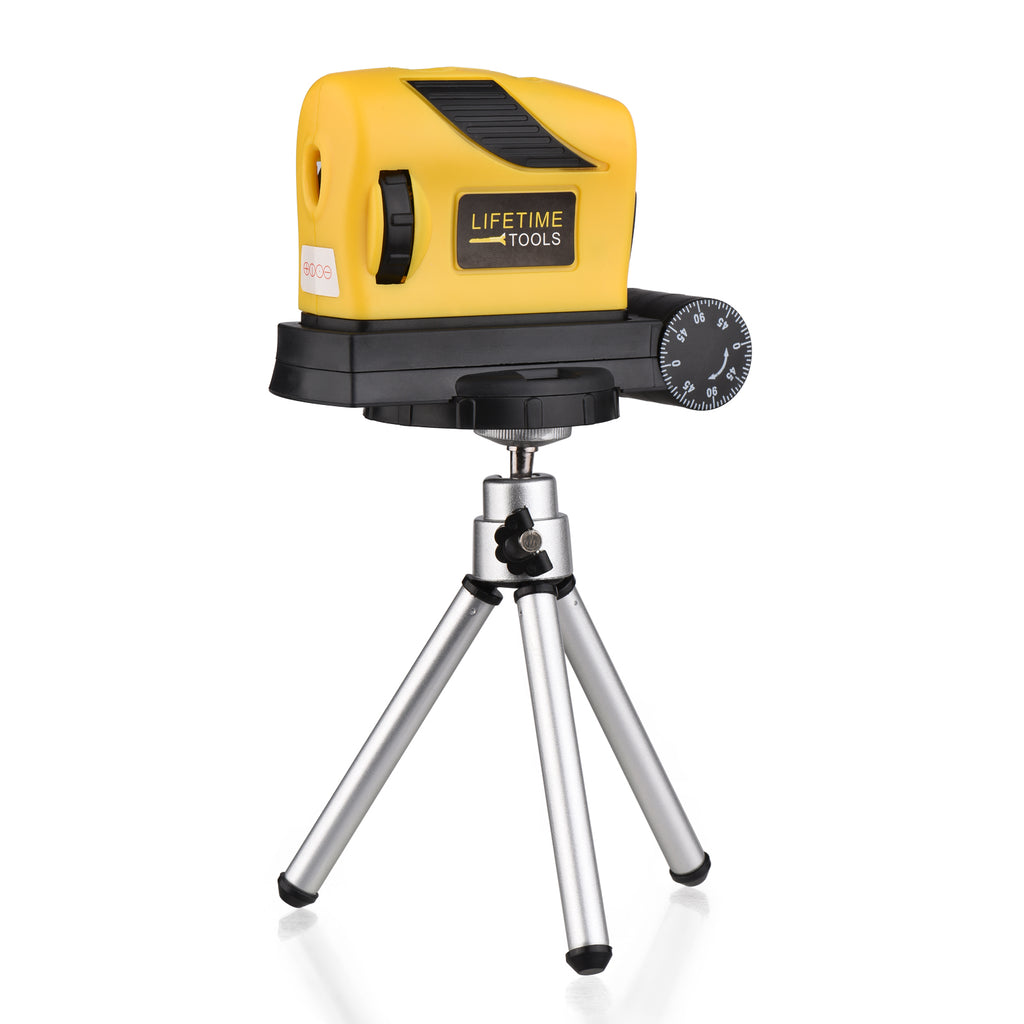 Niveau laser quatre dans un appareil portable de ligne haute précision Double bulle rouge laser faible po