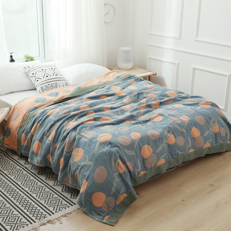 Pure Cotton Gauze Single/Double Summer Cooling Blanket