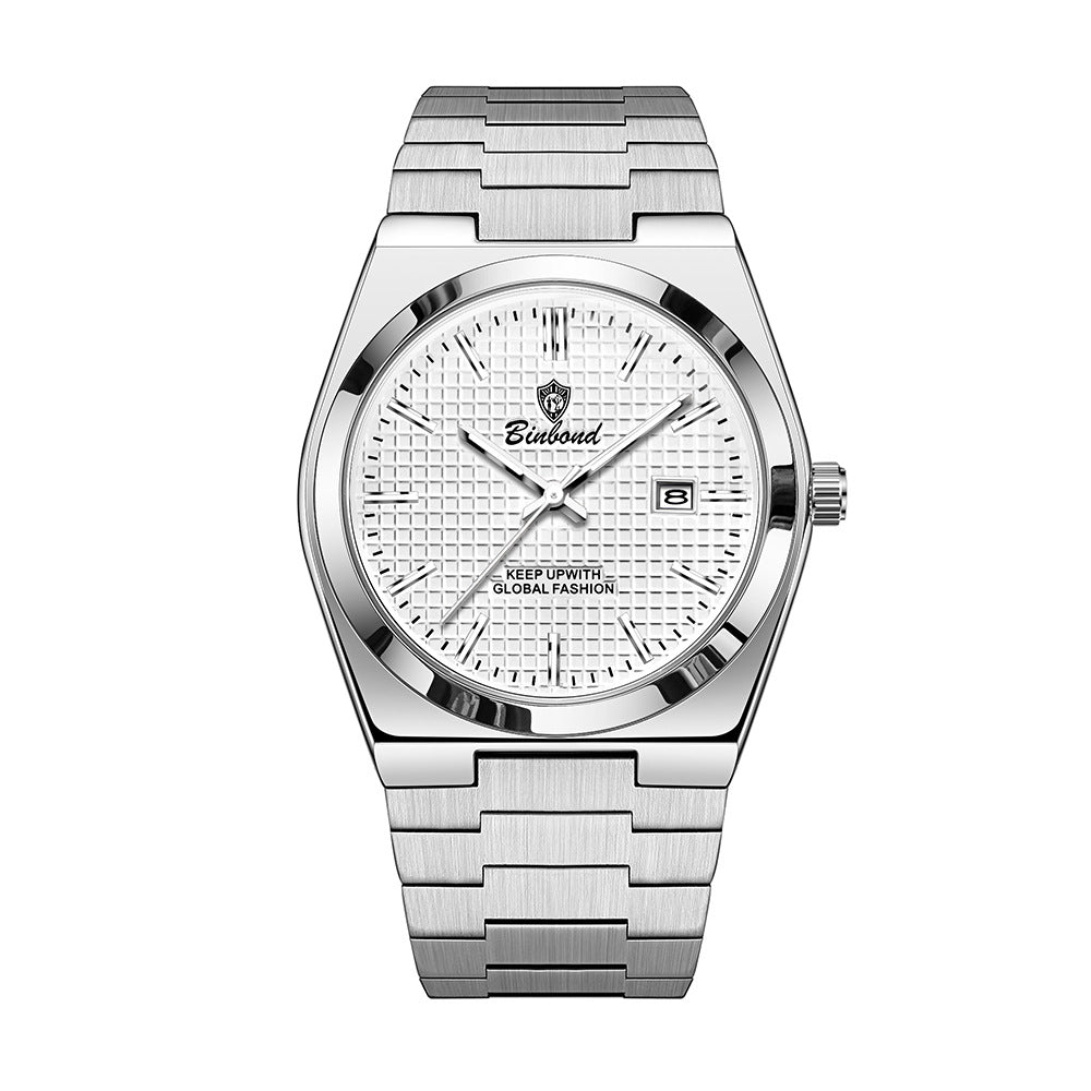 Lumineuse montre de mode tendance imperméable pour hommes