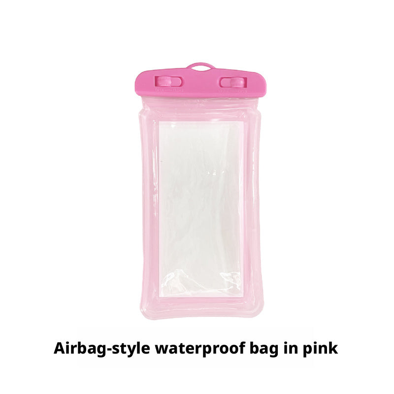 Airbag téléphone portable étanche sac-pink-one pack