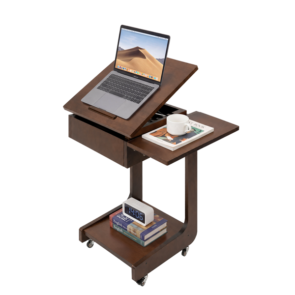 Table d'extrémité en bois massif C