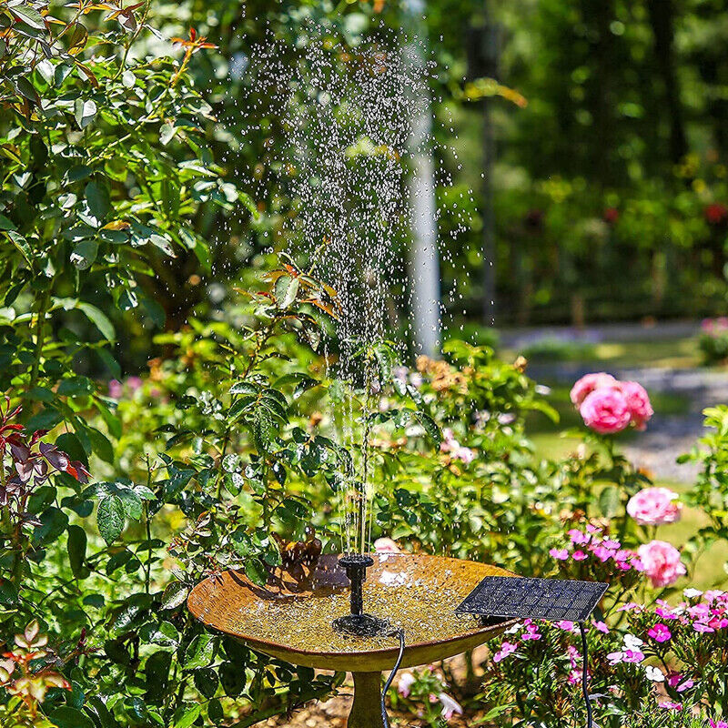 Panneau solaire Caractéristiques de l'eau Jardin Piscine Pond Poisson Fontaine de l'aquarium
